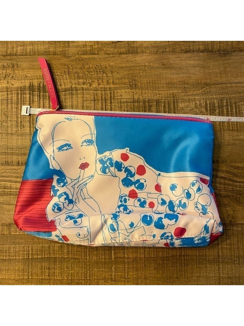 Estée Lauder NWOT cosmetic bag. Red, white, blue. Bundle two cosmetic bags $15